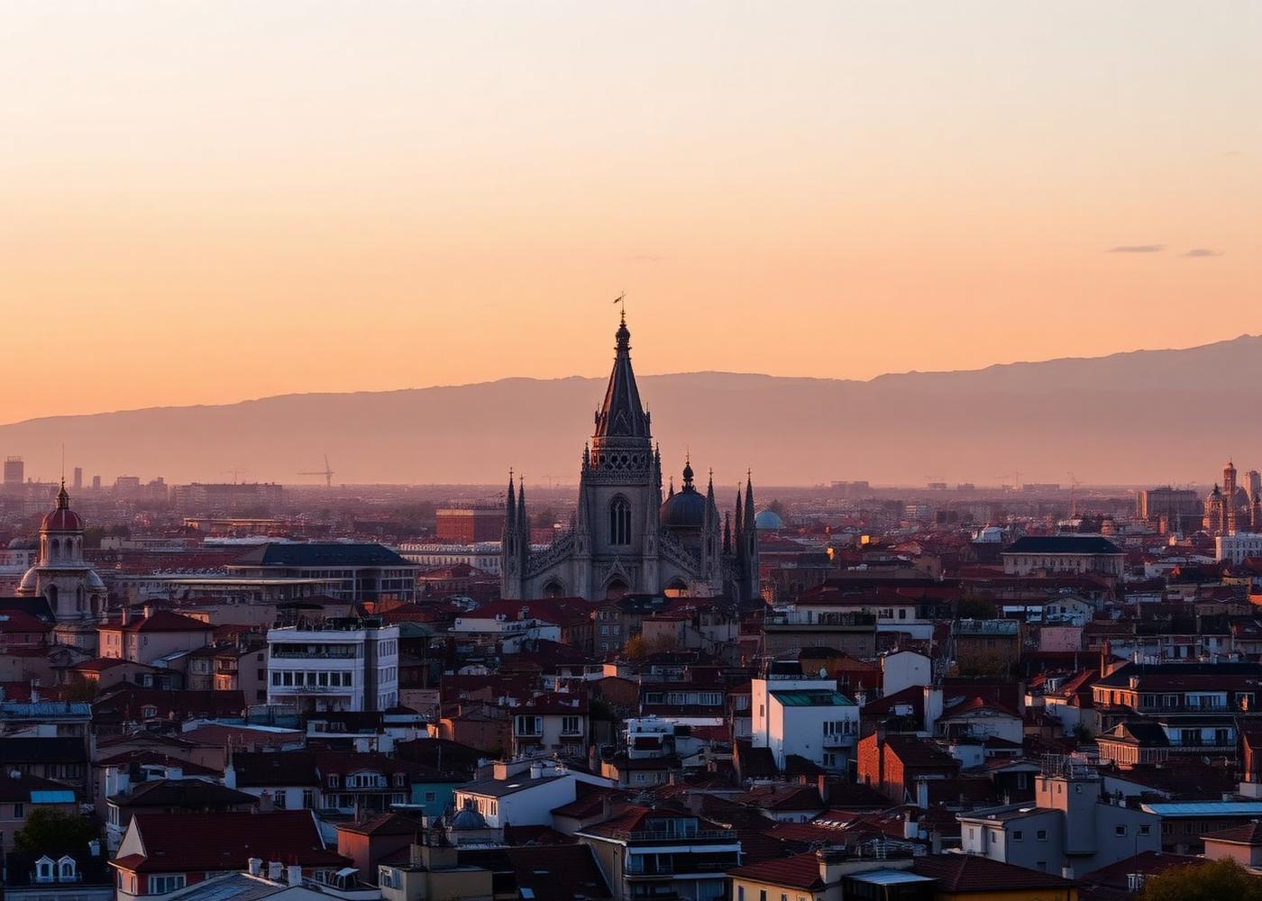 Milan skyline